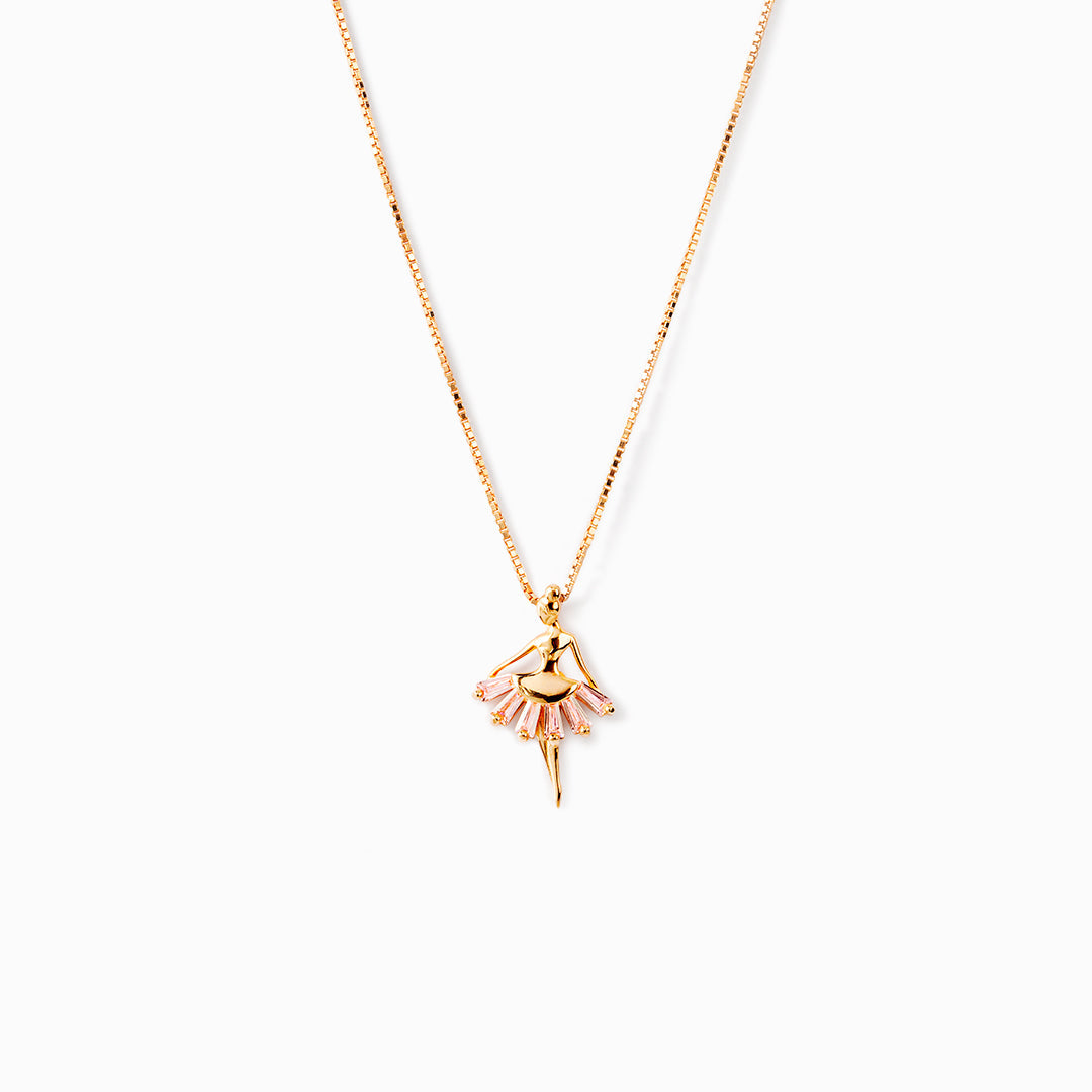 My Daughter Forever Ballerina Necklace