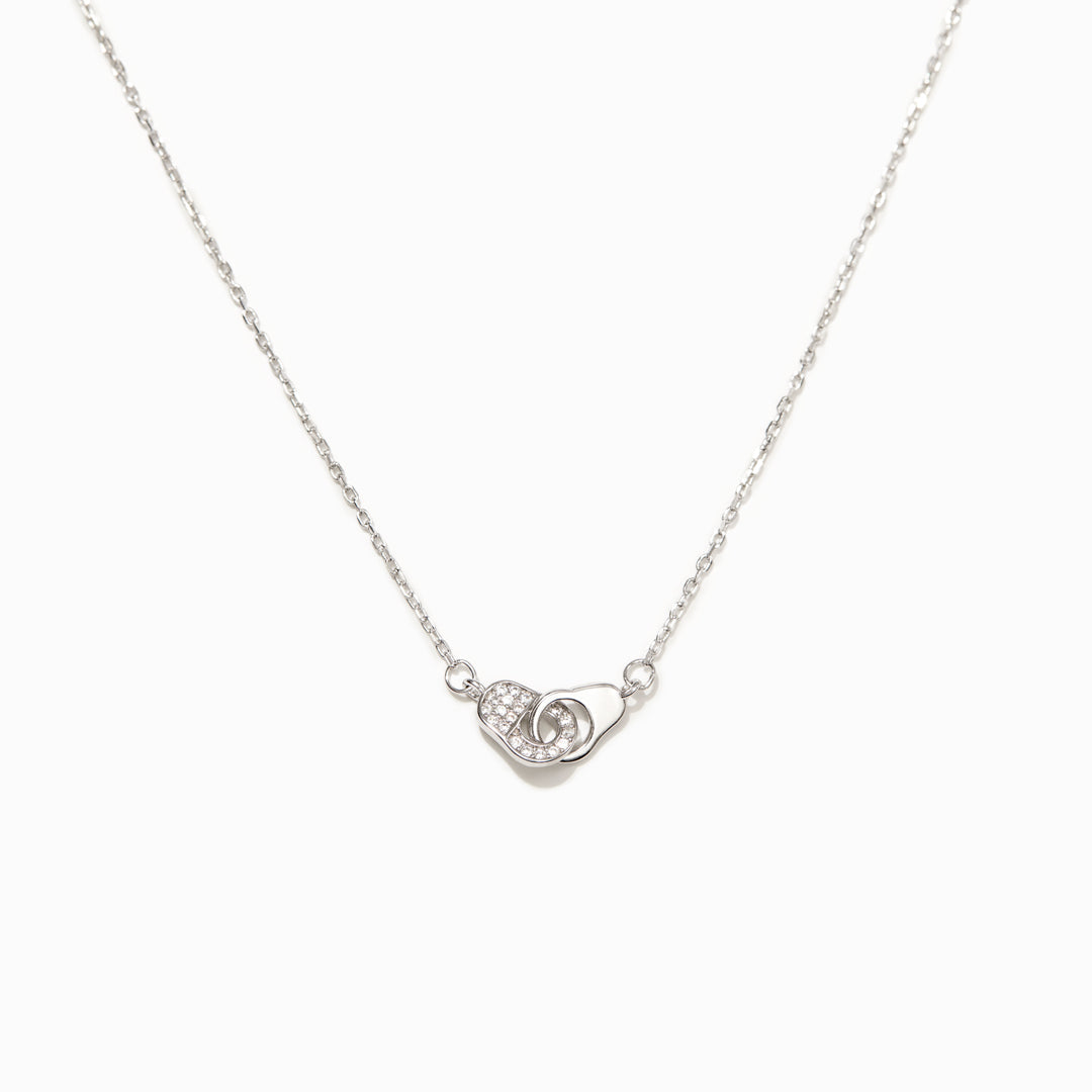 My Partner In Crime Handcuff Necklace