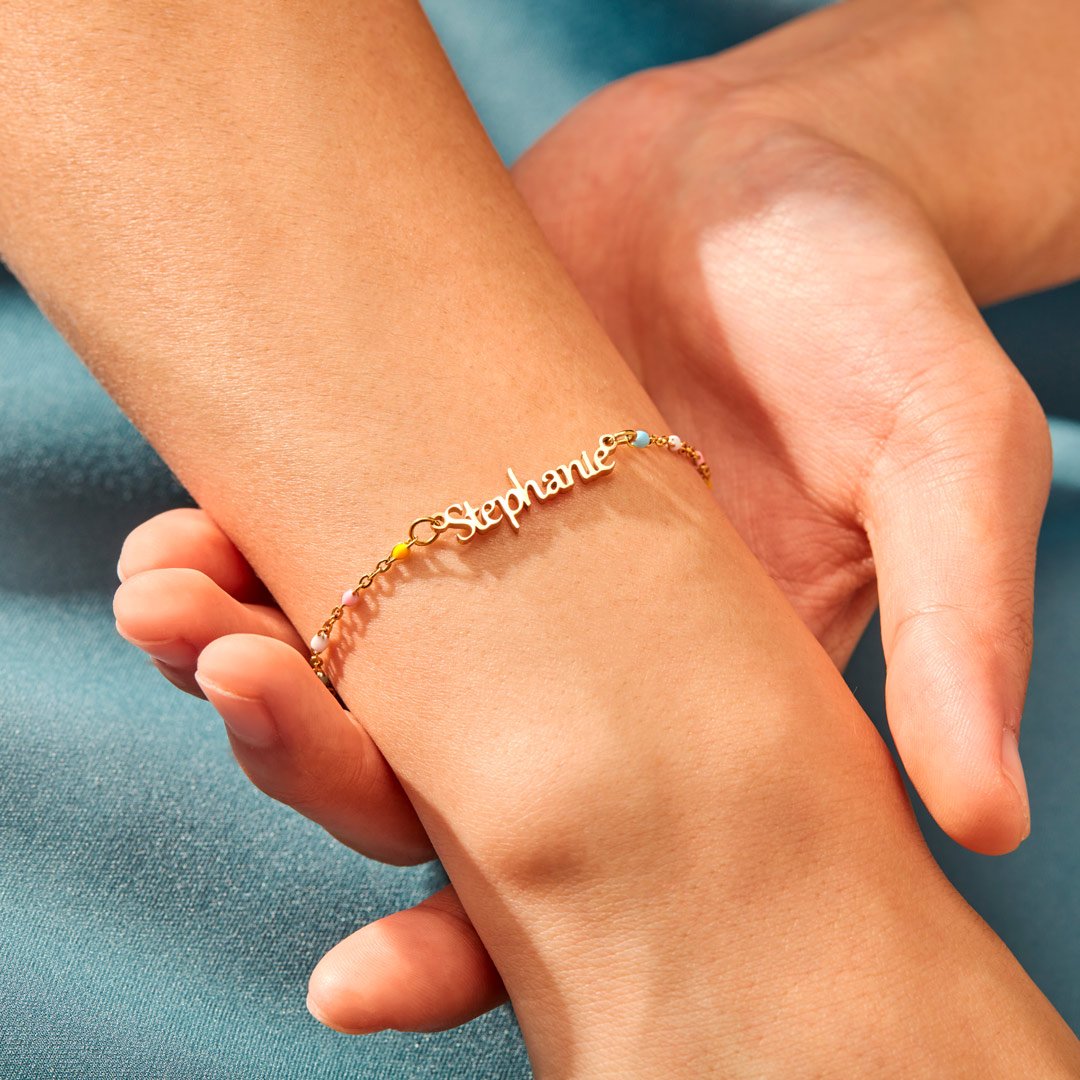 My Badass Friend Personalized Name Bracelet