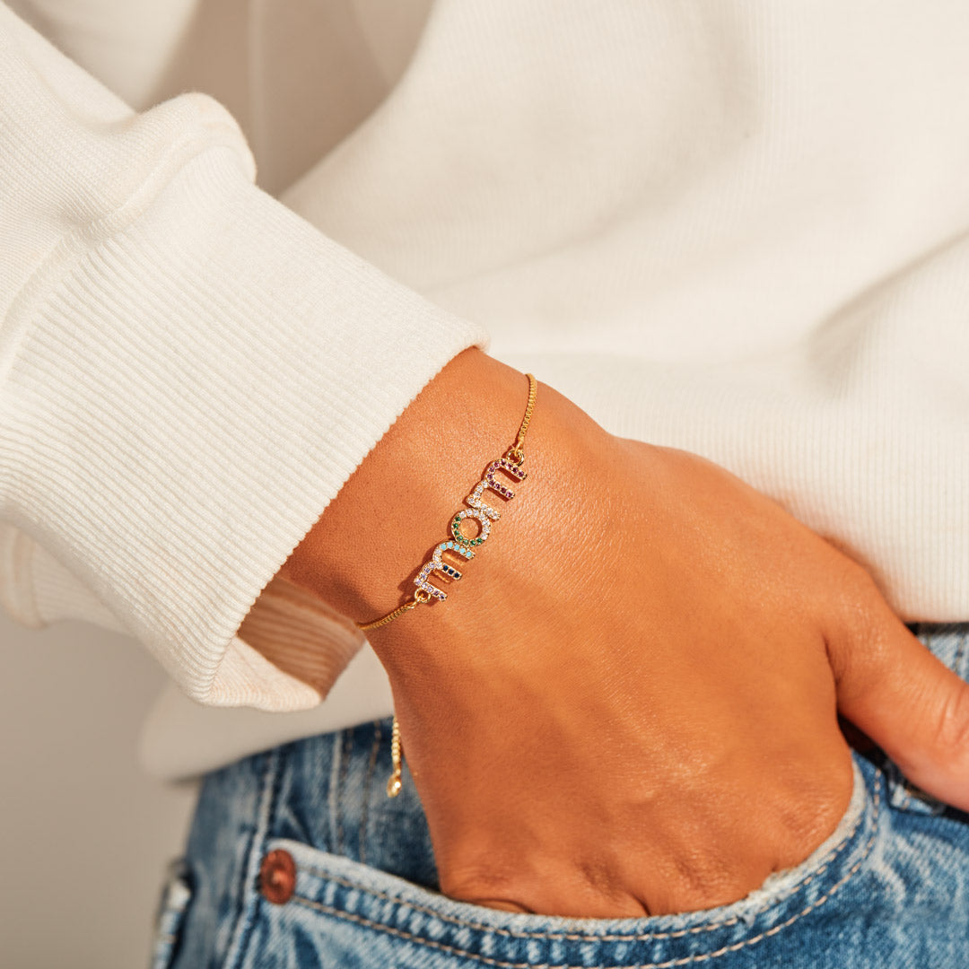 I Love You Mom Bracelet