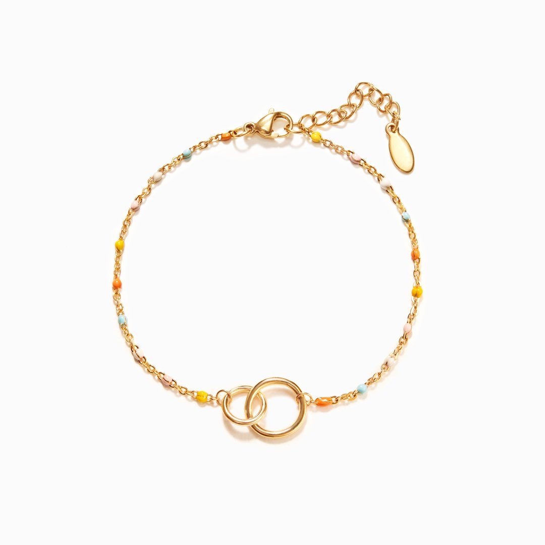 The Love Between Aunt & Niece Is Forever Interlocking Bracelet