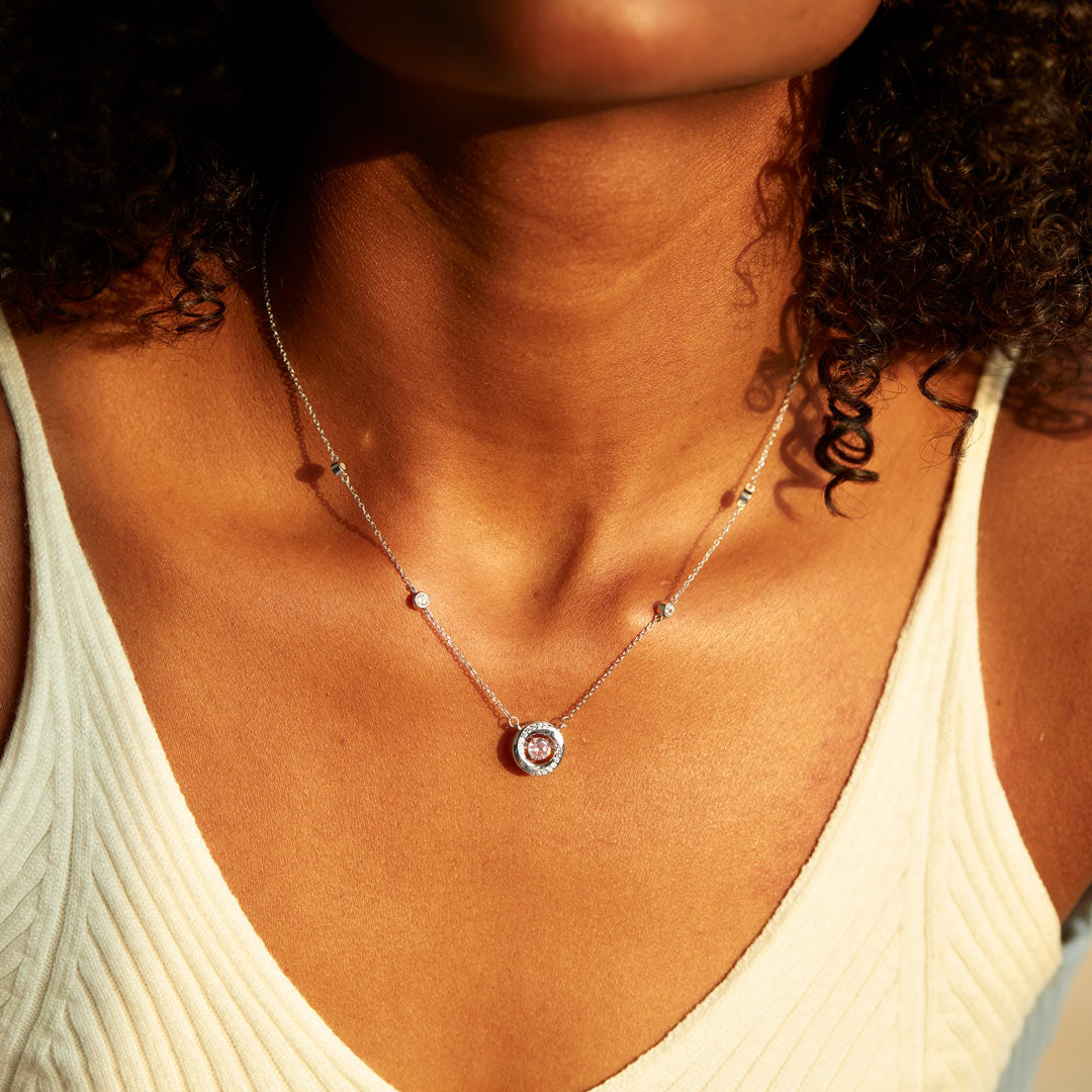 Always Be On Your Side Mobius Necklace