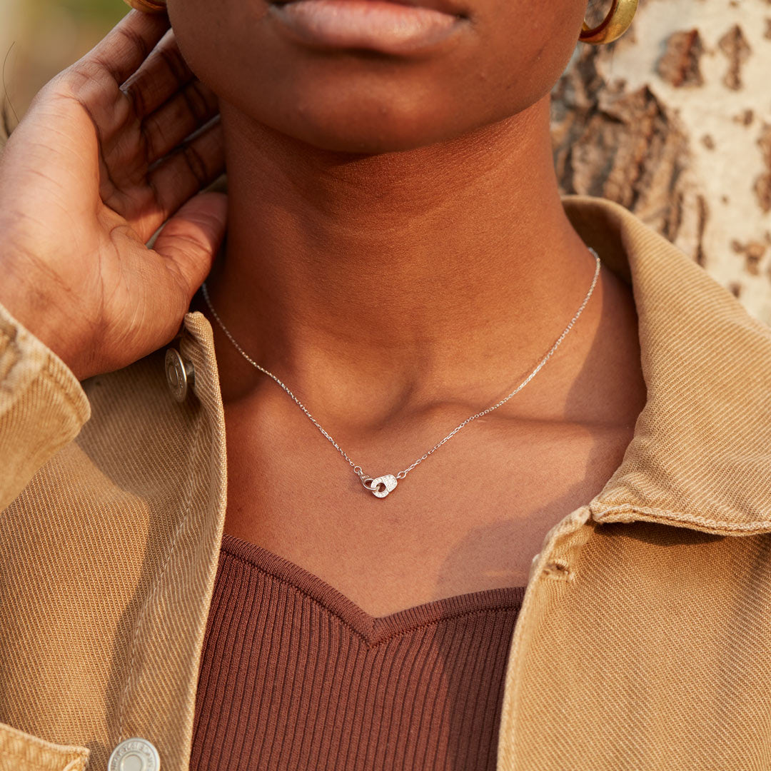 My Partner In Crime Handcuff Necklace