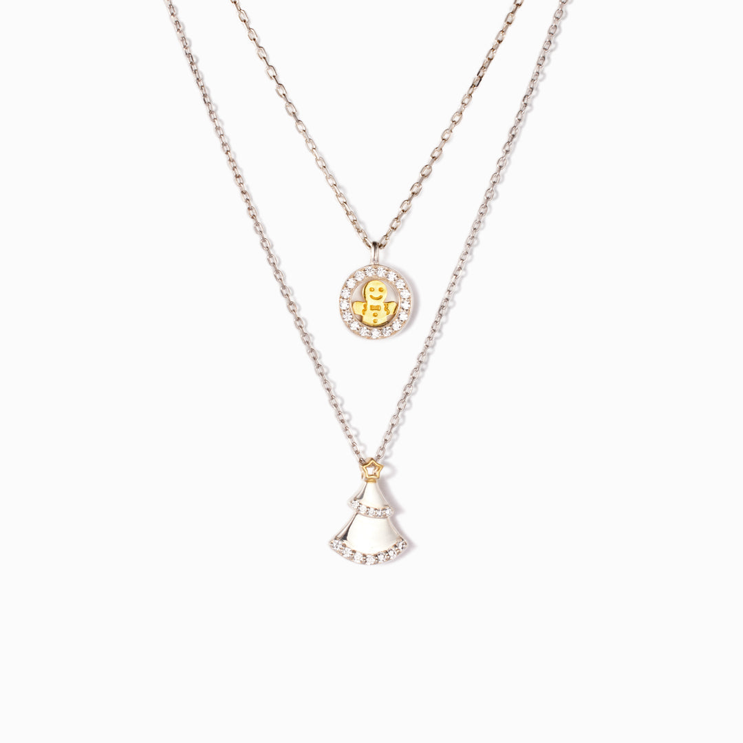 Daughter You're My Greatest Blessing Christmas Charm Necklace