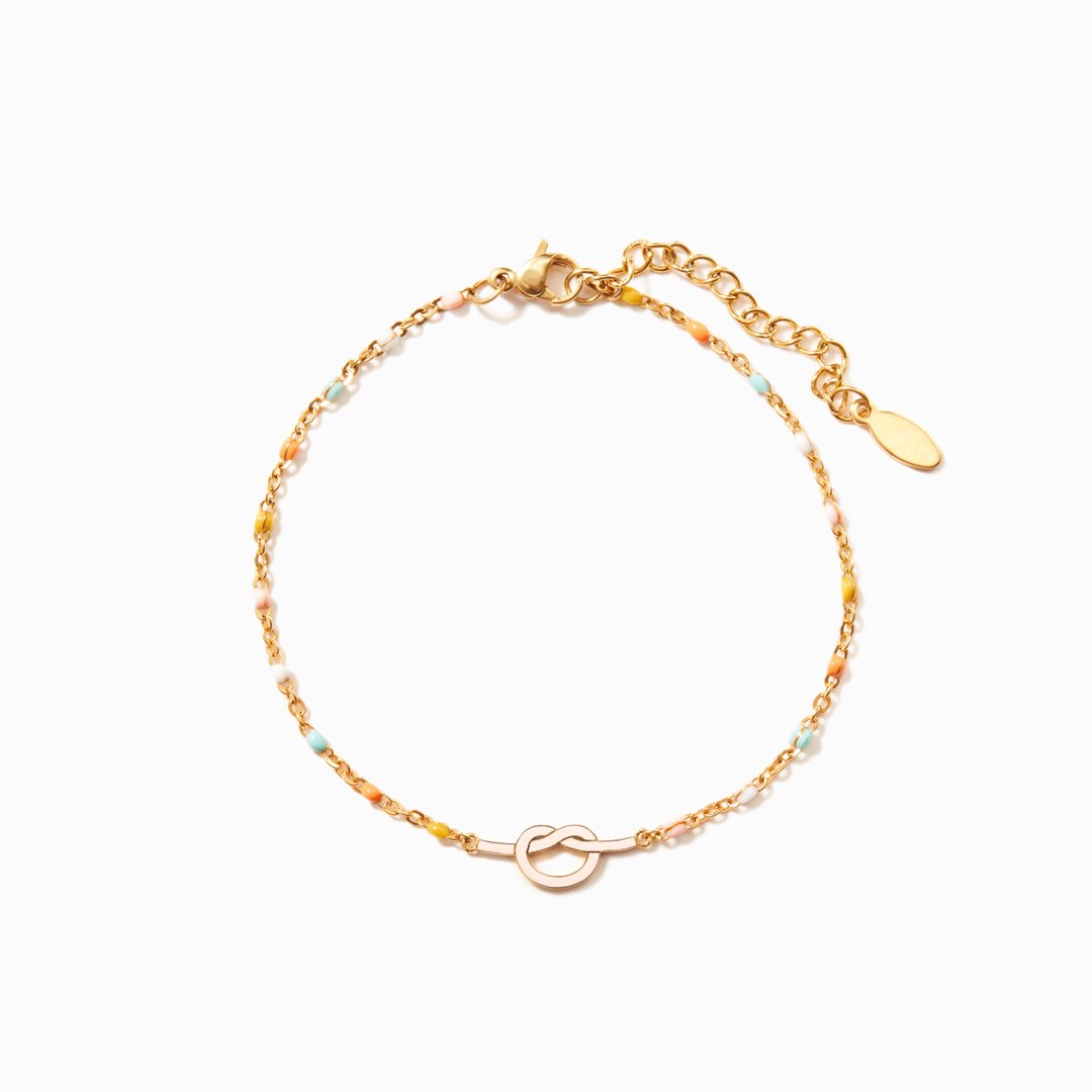 Mother-Daughter Bonding Knot Bracelet